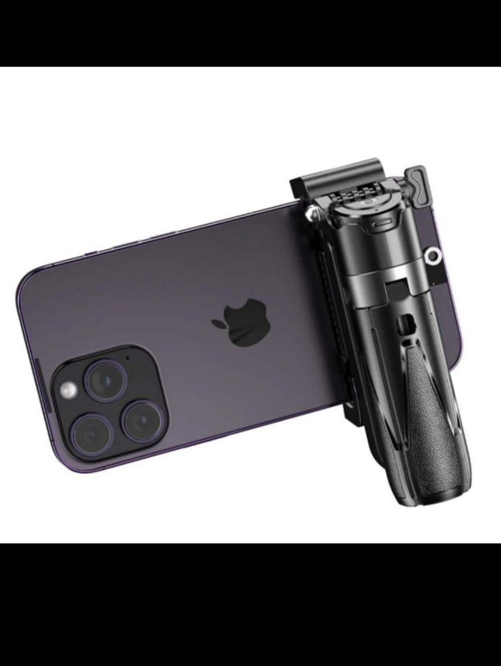 P15Mini Universal Black Quadripod Phone Holder Stand for Smartphones NIB - Picture 2 of 7